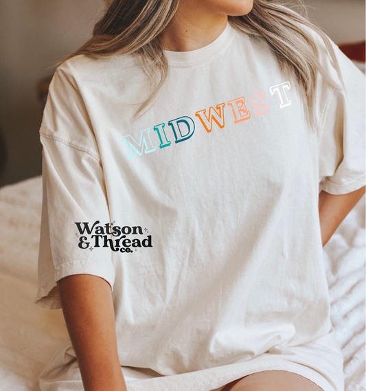Colorful Midwest Tee