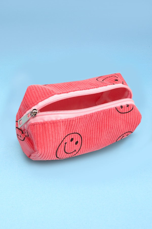 Smiley Makeup Bag