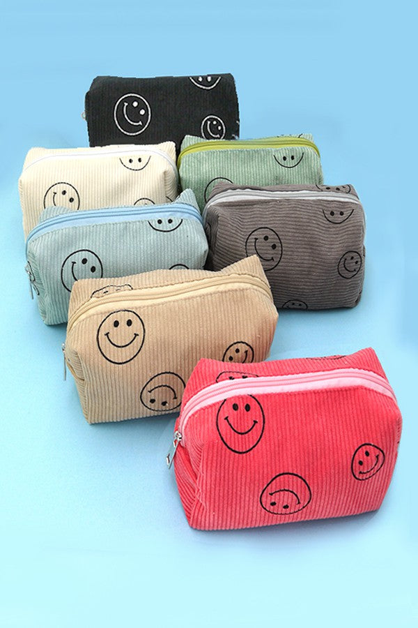 Smiley Makeup Bag