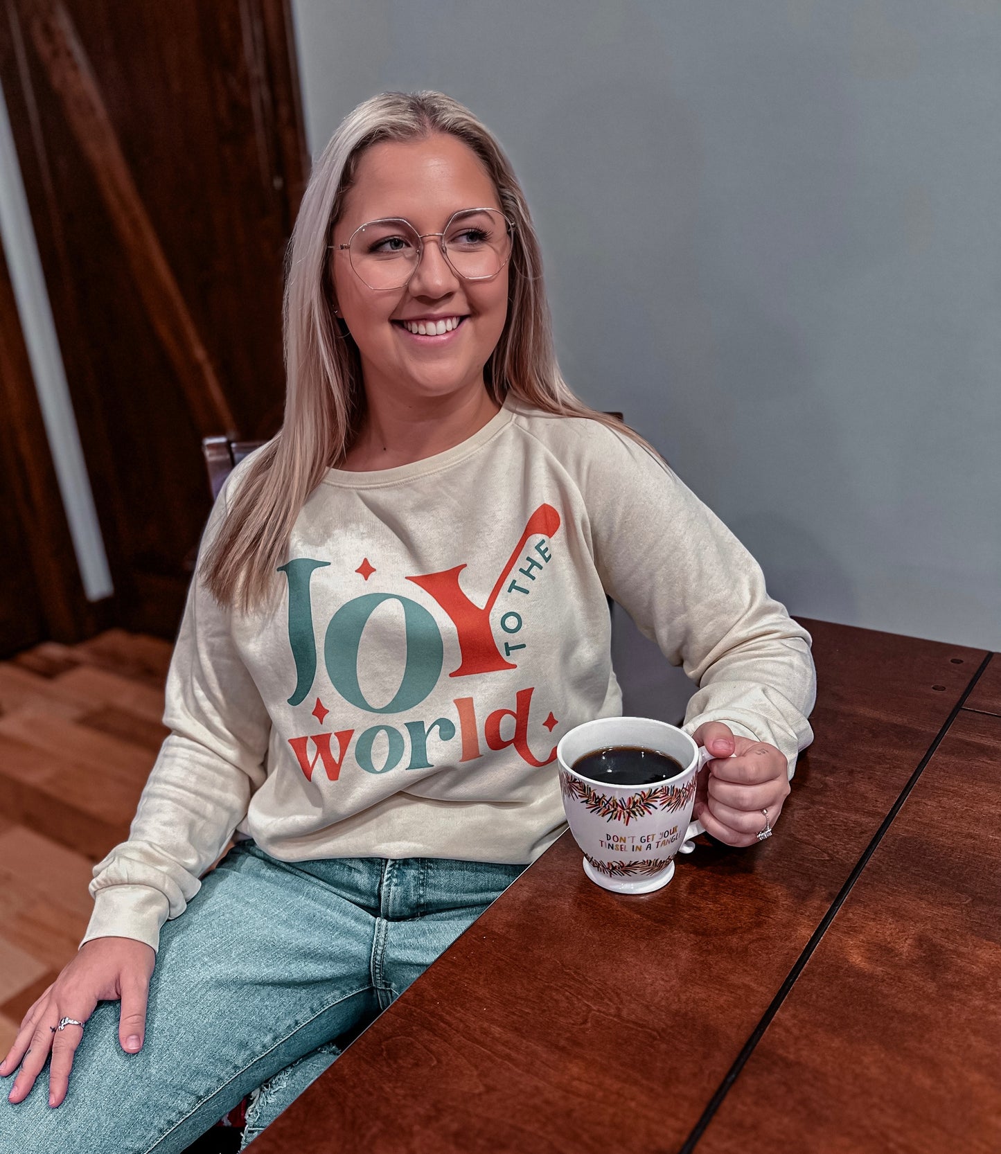 Joy To The World Crewneck