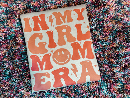 Girl Mom Era Crewneck - SUBLIMATION