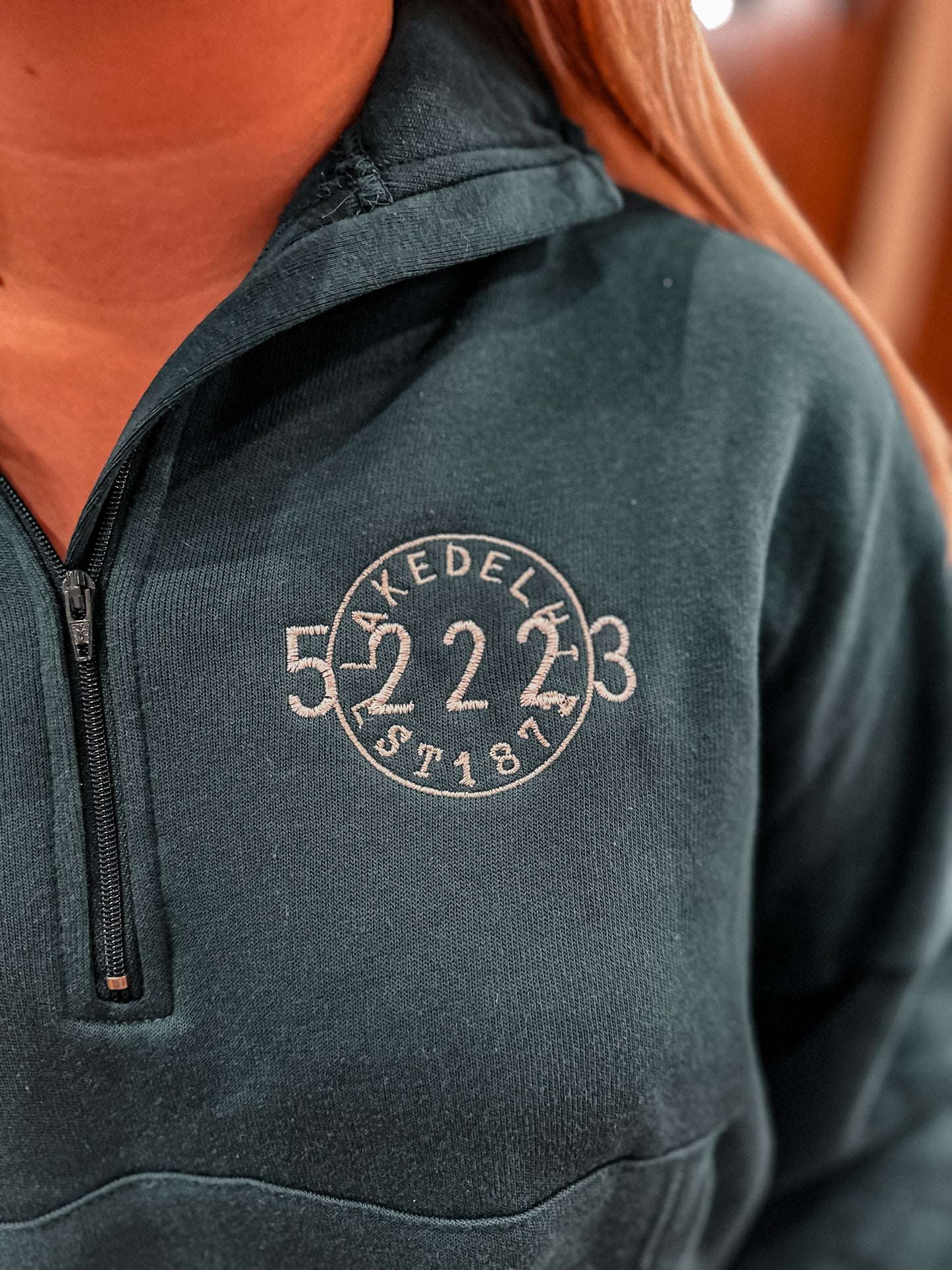 Lake Delhi Quarter Zip