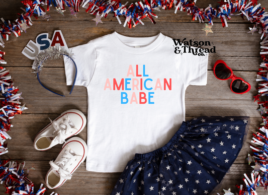 All American Babe Tee - SUBLIMATION