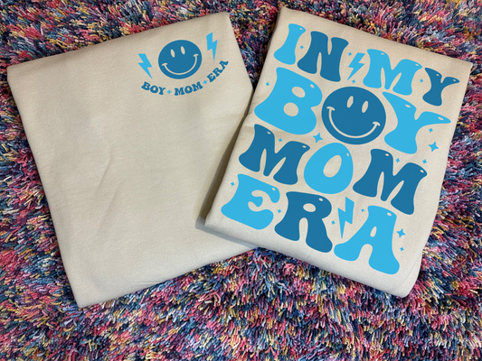 Boy Mom Era Crewneck - SUBLIMATION