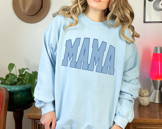 Blue Mama Crewneck