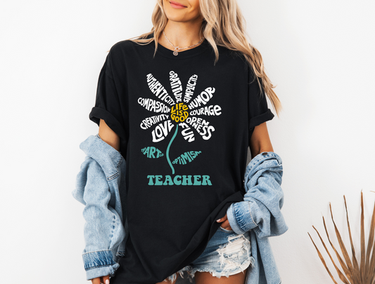 Daisy Teacher Tee