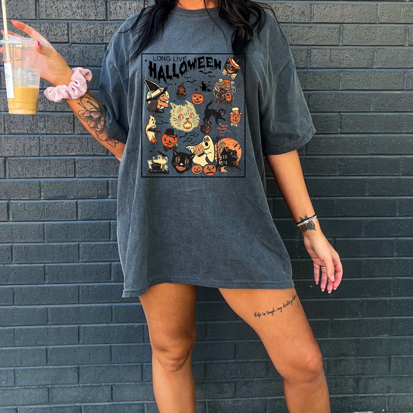 Long Live Halloween Vintage Tee