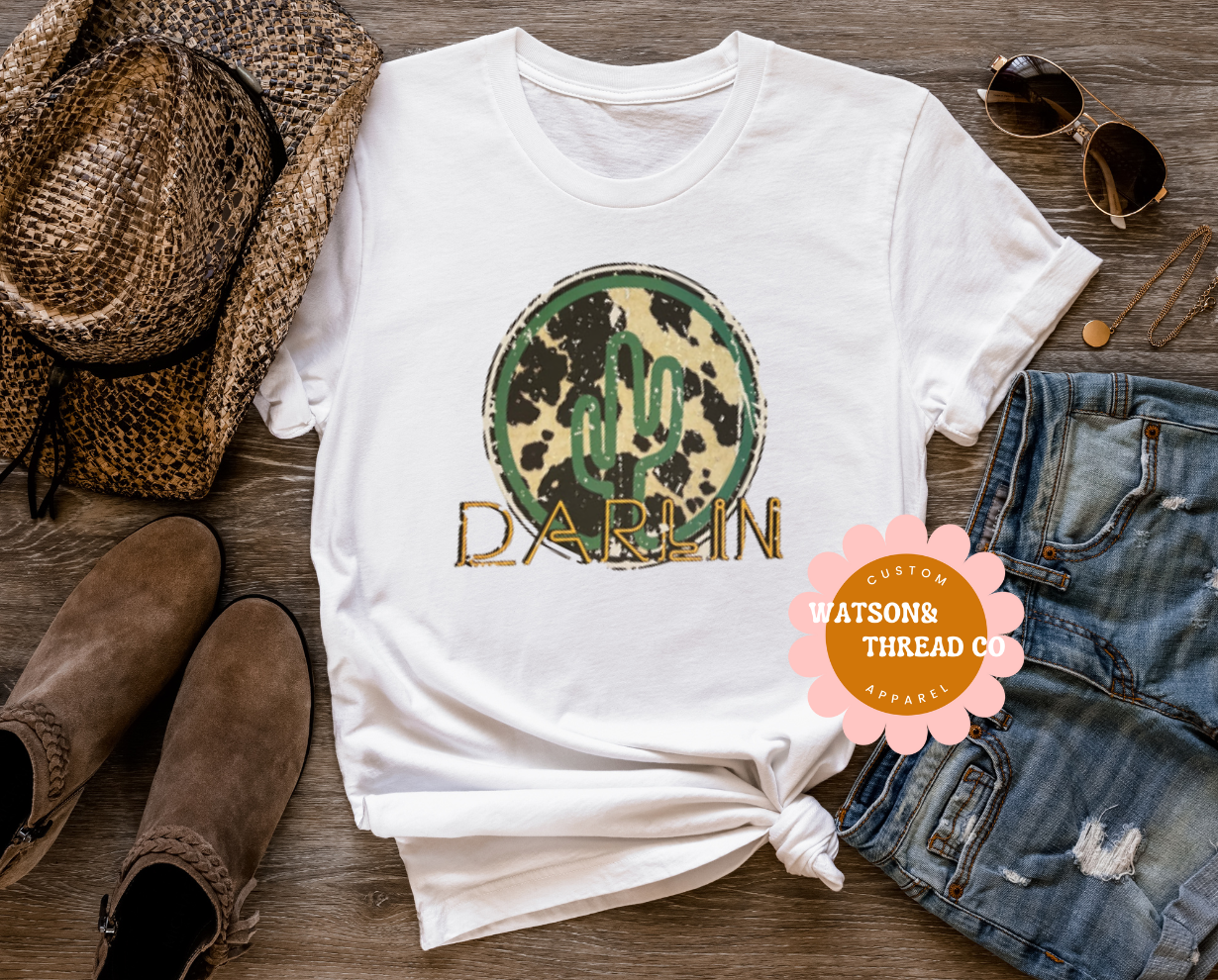 Darlin Cactus Tee