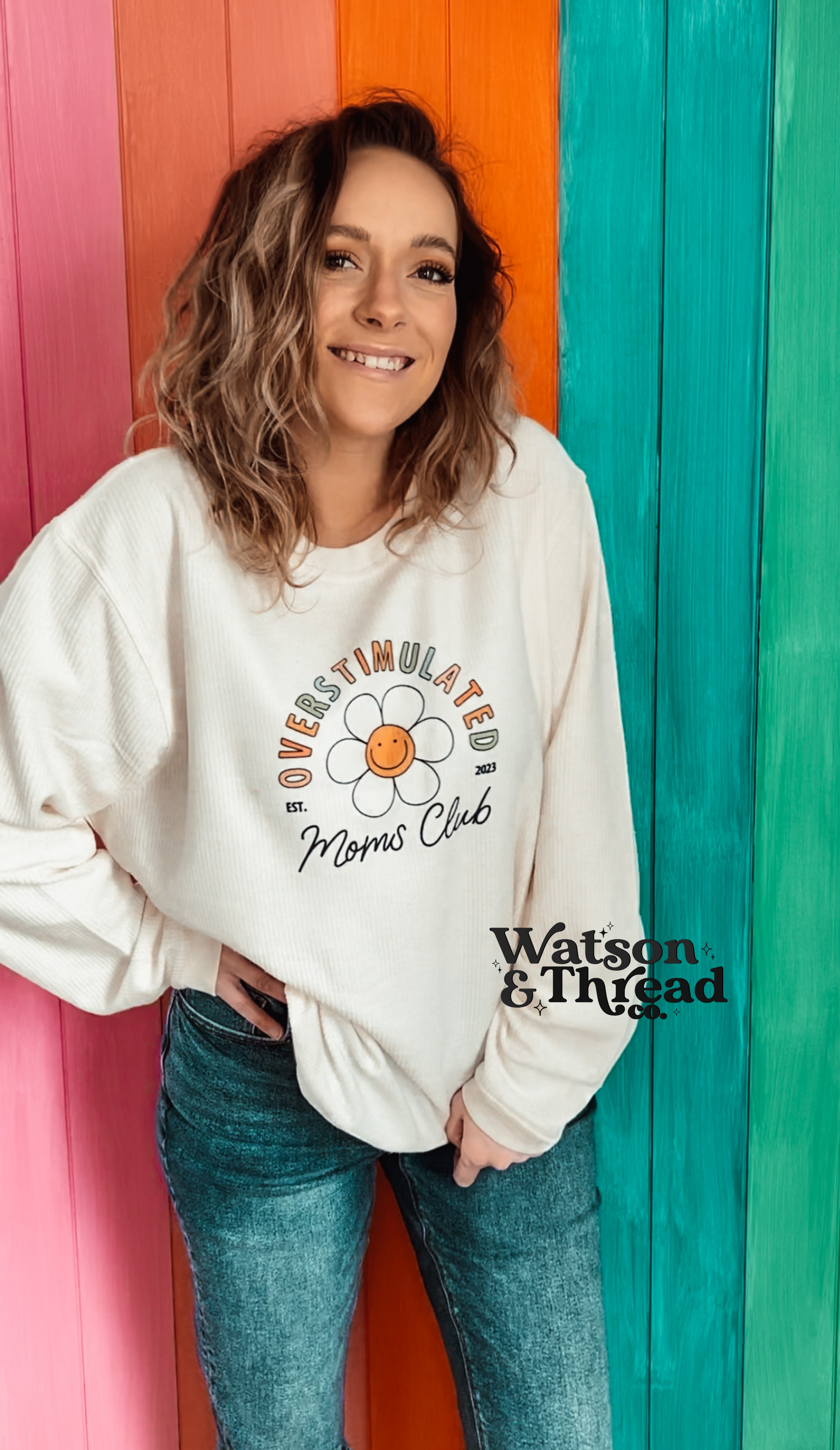 Overstimulated Moms Club Sweatshirt