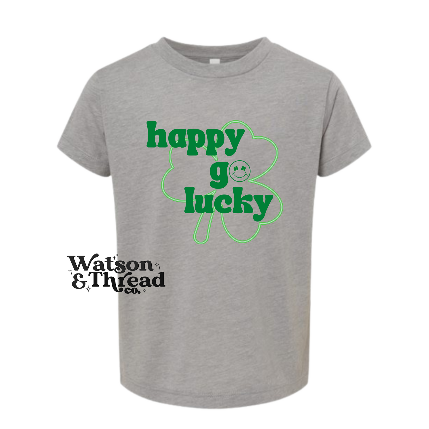 Happy Go Lucky Smiley Tee -SUBLIMATION