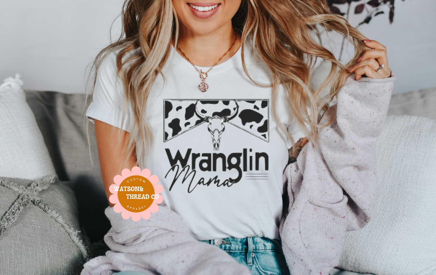 Wranglin' Momma Tee