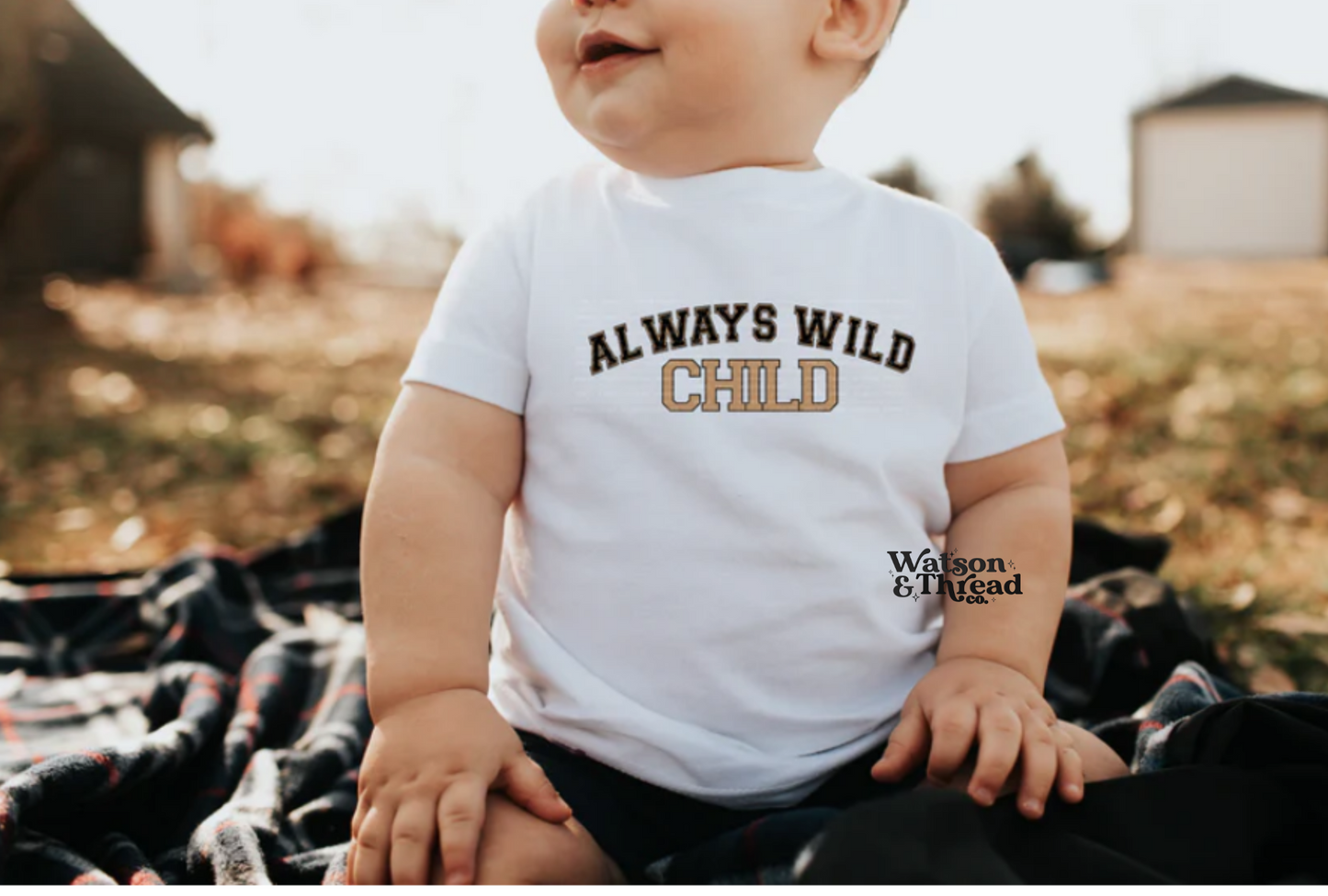 Toddler Always Wild Child Tee