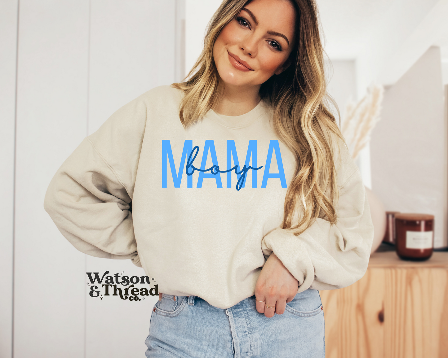 Girl/Boy Mama Crewneck - SUBLIMATION